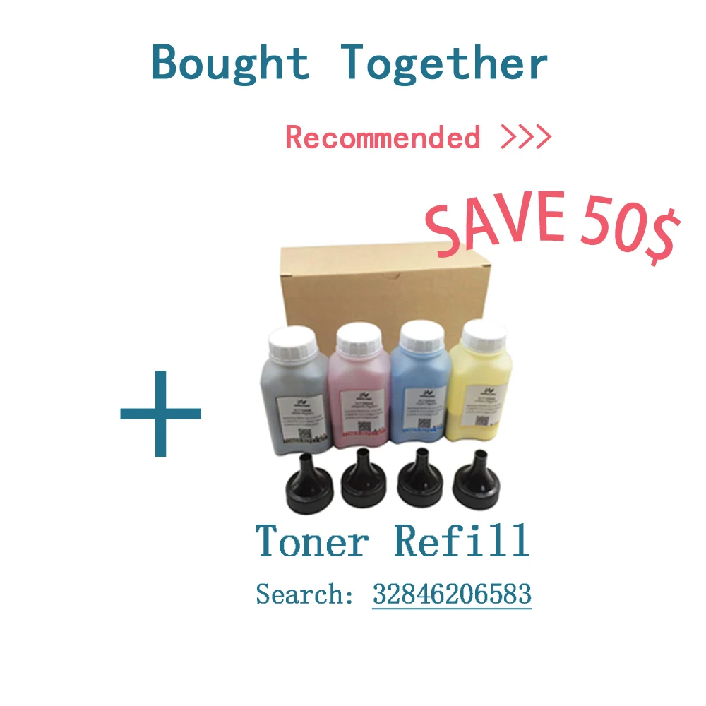 Замена 4x картриджей с током для HP 201a CF400a CF401a Laserjet Pro M252 M252n M252dw MFP M277 M277n M277dw |