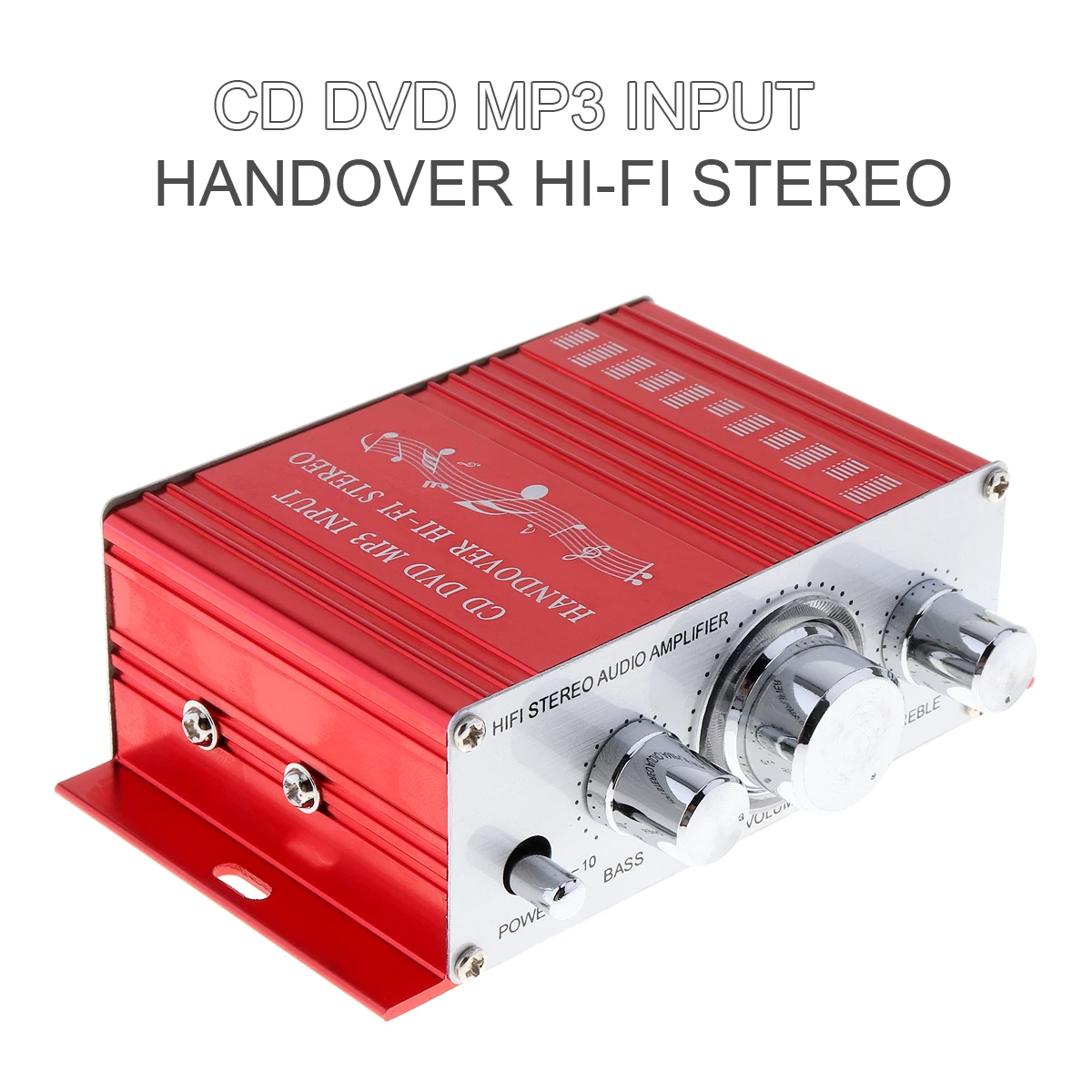Передача Hi-Fi 12 В мини автомобильный усилитель стерео аудио усилитель поддержка CD DVD MP3 вход для мотоцикла лодки дома