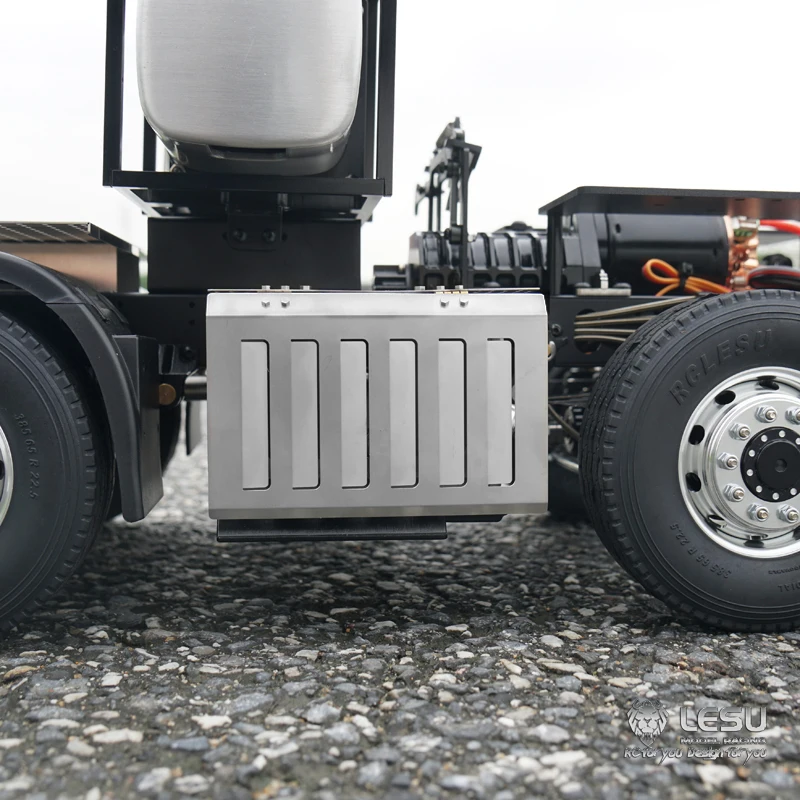 1/14 LESU Радиоуправляемый трактор грузовик Металлическое шасси 8x8 Benz 3363 TAMIYA