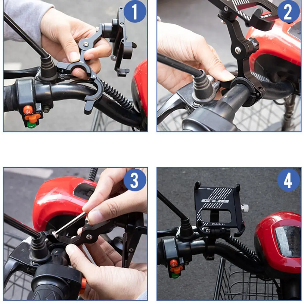 

GUB p30 Plus 11 Aluminum Bike Phone Holder Bicycle Phone Mount Fahrrad Handyhalterung Soporte Movil Bici Cycle Mobile Holder