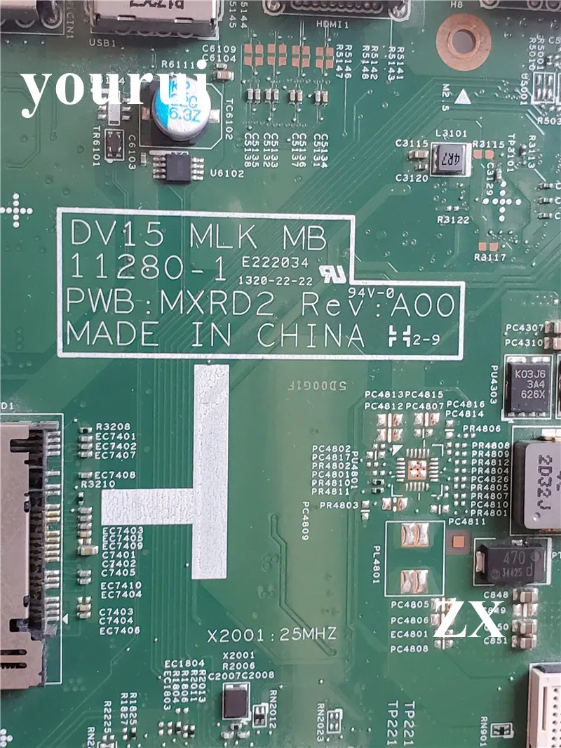 CN-0WCP0C 0WCP0C WCP0C для DELL VOSTRO 2520 V2520 Материнская плата ноутбука SLJ8F DV15 11280-1 MXRD2