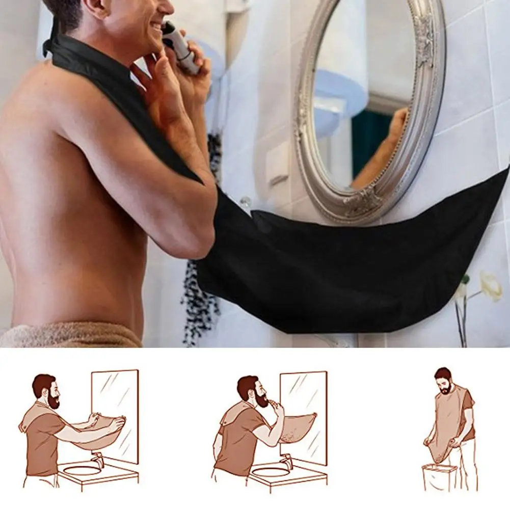 Мужской набор для ухода за бородой масло бороды крем расческа щетка с фартуком