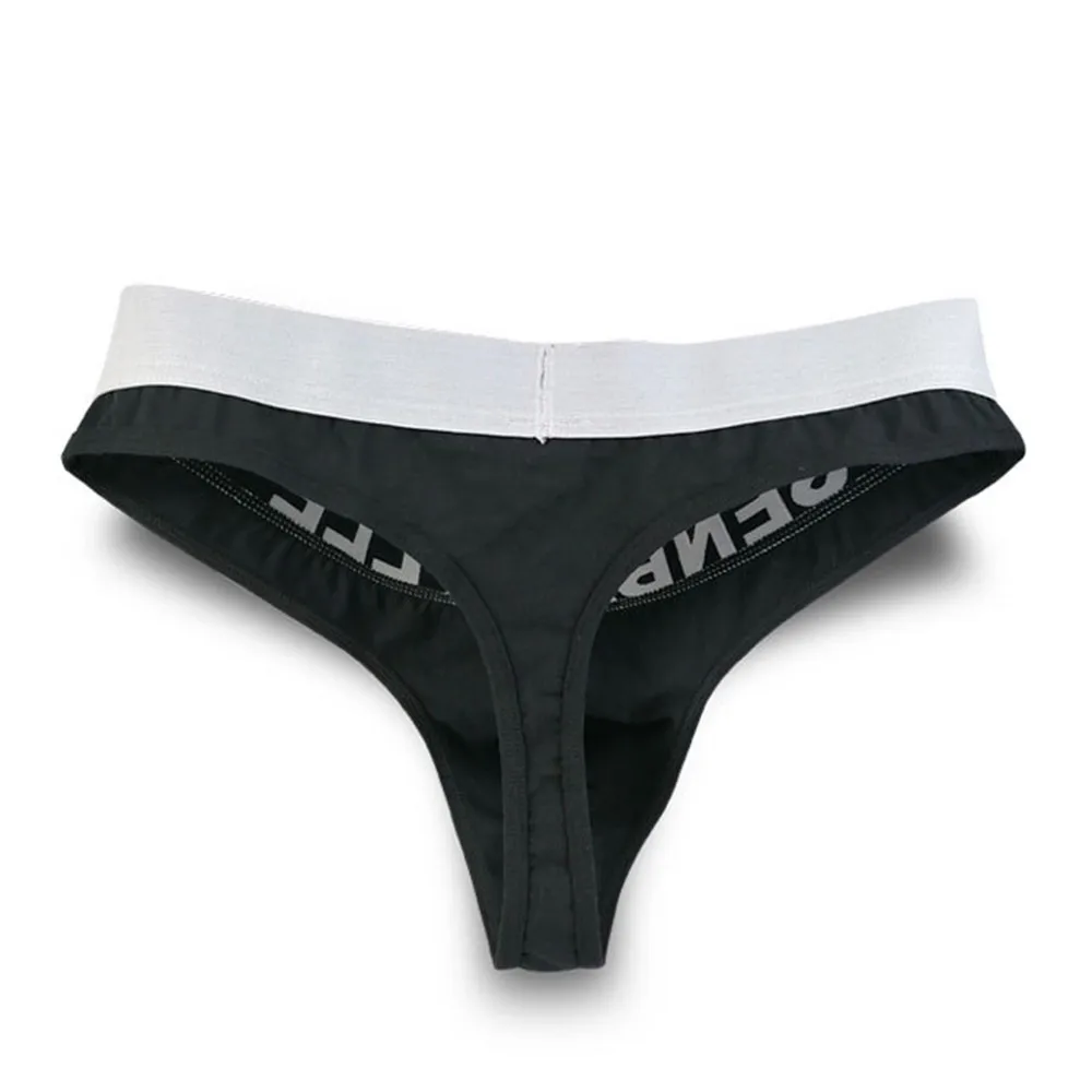 Men Sexy Cotton Underwear Briefs Low Waist Bulge Pouch Elastic Hip Lifting Thong Panties Bikini Lingerie Men's Briefs Underpants