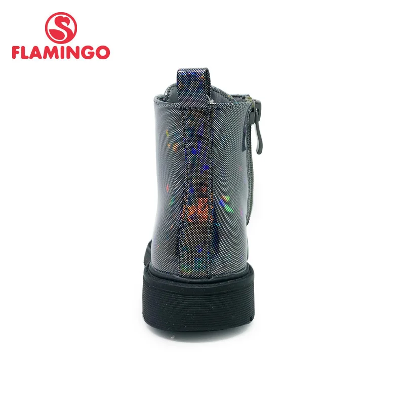 Модные детские ботинки с фламинго русская марка осень/зима Высококачественная