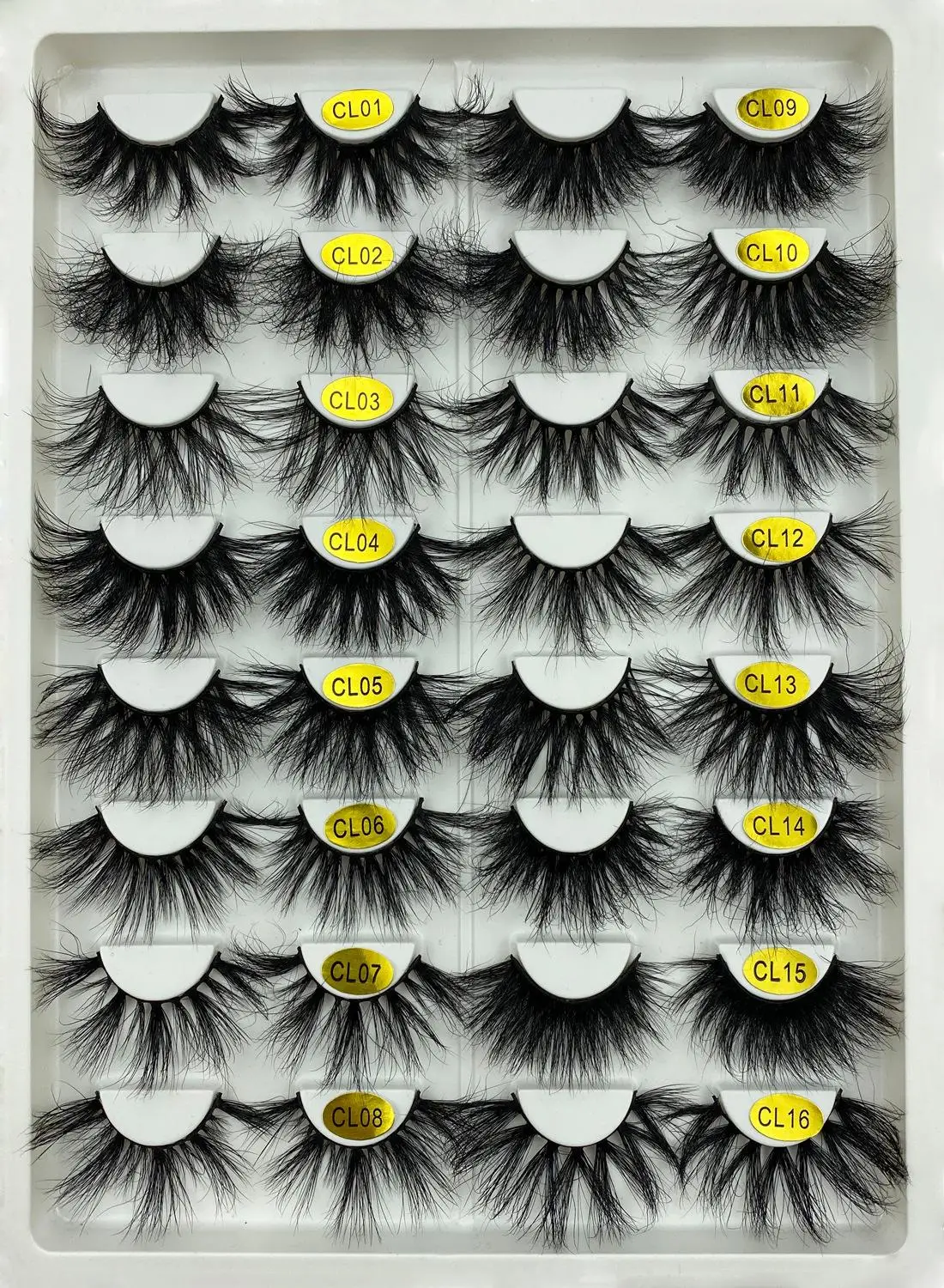 100% ручная работа индивидуальная упаковка 3D норковые ресницы 25 мм очень длинные