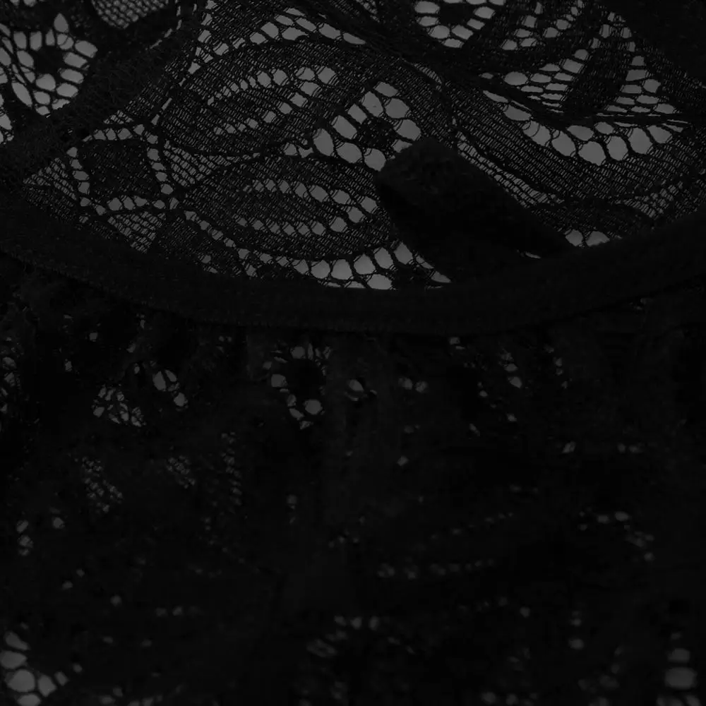 Женское Кружевное боди модный сексуальный однотонный комбинезон без рукавов с V