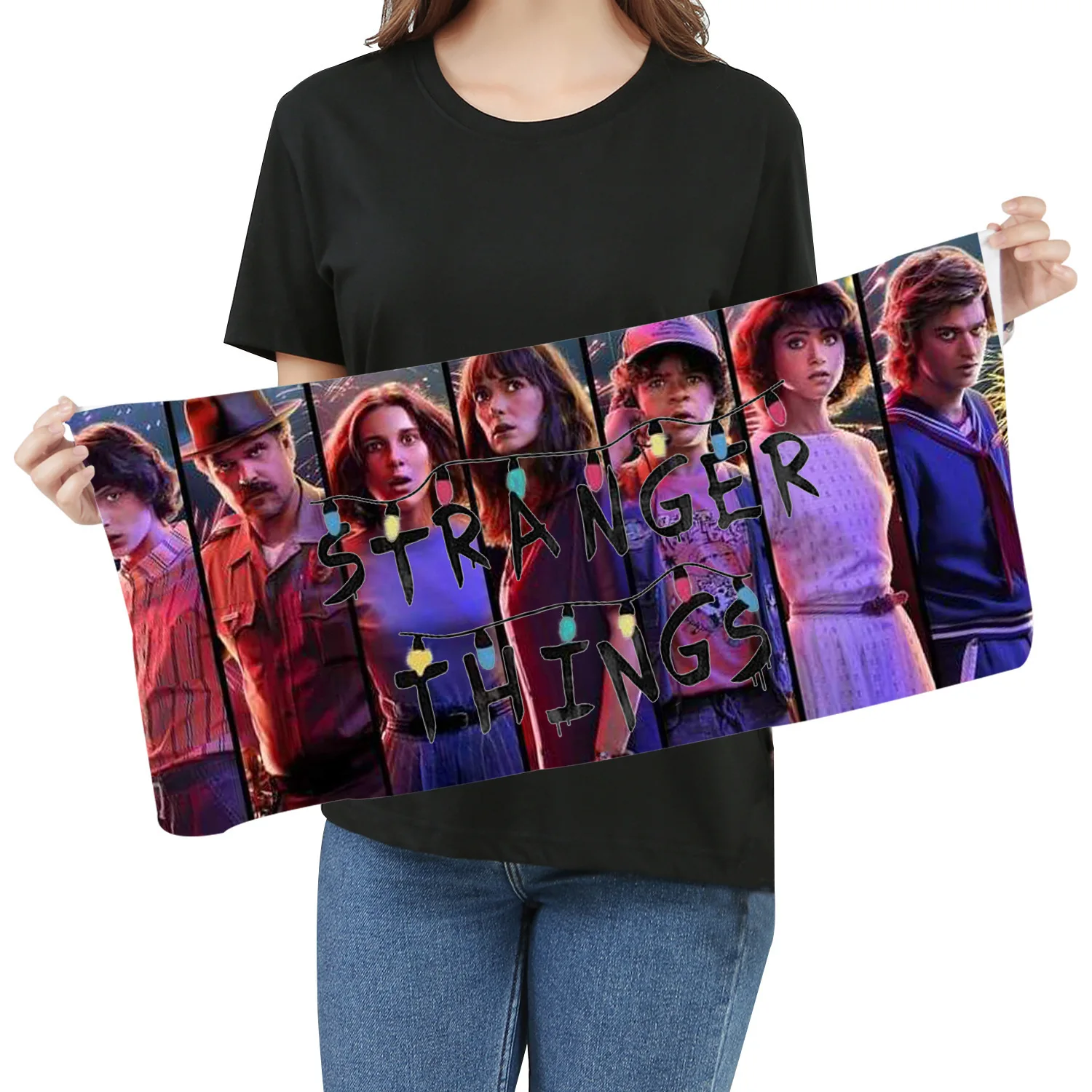 

Stranger Things Towel Fans Respond To Aid Periphery Towel Wash One's Face A Piece Of Cloth Exceed Fine Fiber Banner Towel