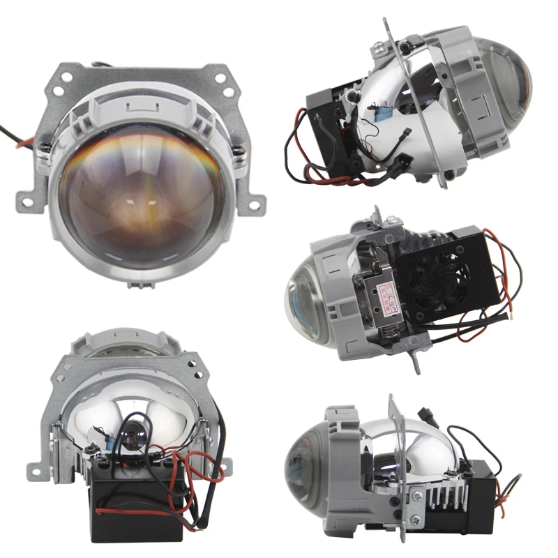 SHUOKE Bi-светодиодный свет объектива проектора 12V 3A 36W 6000K 5500LM 50000h продолжительность жизни Bi светодиодный объектив проектора авто противотуманные фары лампа из 2 предметов по доступной цене