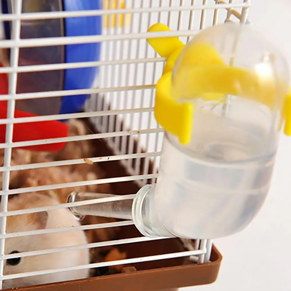

HOT SALES!!! Pet Water Feeder Lightweight Leak-proof Plastic Hamster Water Bottle Dispenser Feeder