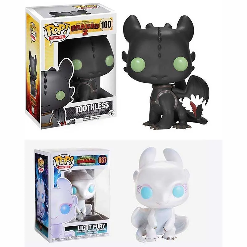 

10cm How To Train Your Dragon 2 Anime Figurine Anime Peripherals Guangsha Nightshade Toothless Figure Ornaments CollectibleModel