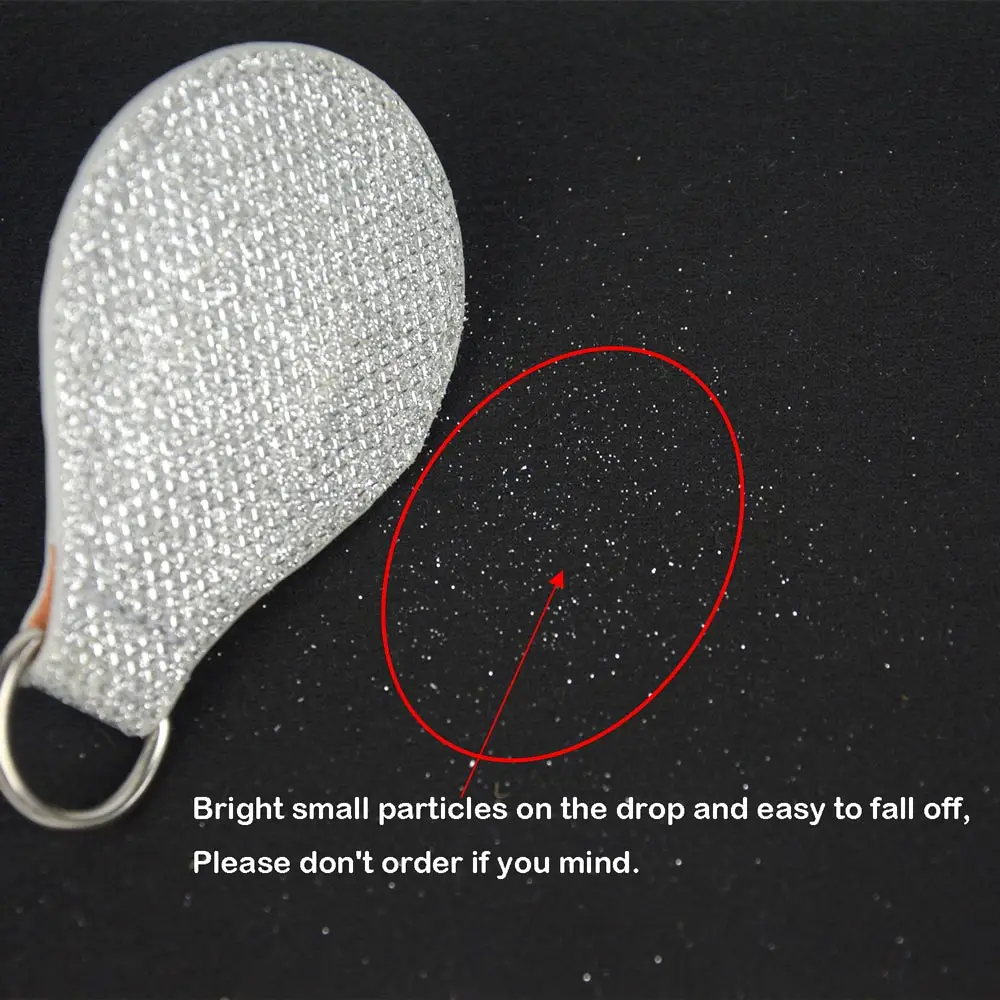 New 2 Pair 4 PCs Shiny silvery Leather Drop End for Obag Handle Attachment O Bag Obasket DIY | Багаж и сумки