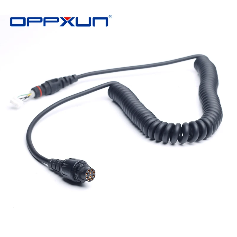 

Hot DIY SM16A1 Walkie Talkie Speaker Cable For Hytera HYT MD780/G MD782U RD982U MD782V RD982V Wire Mic Microphone Speaker Line
