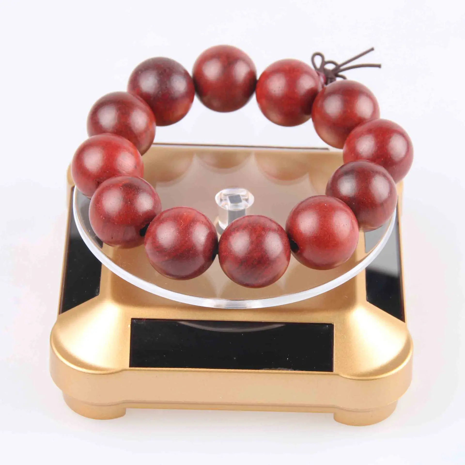 Вращающийся на солнечной батарее Дисплей Стенд для ювелирных изделий Подставка