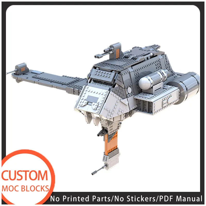 

1418PCS BuildMoc Star Series Wars Anakin's Twilight Fighter Building Block Bricks Technical Model Diy Toys Kids Children Gifts