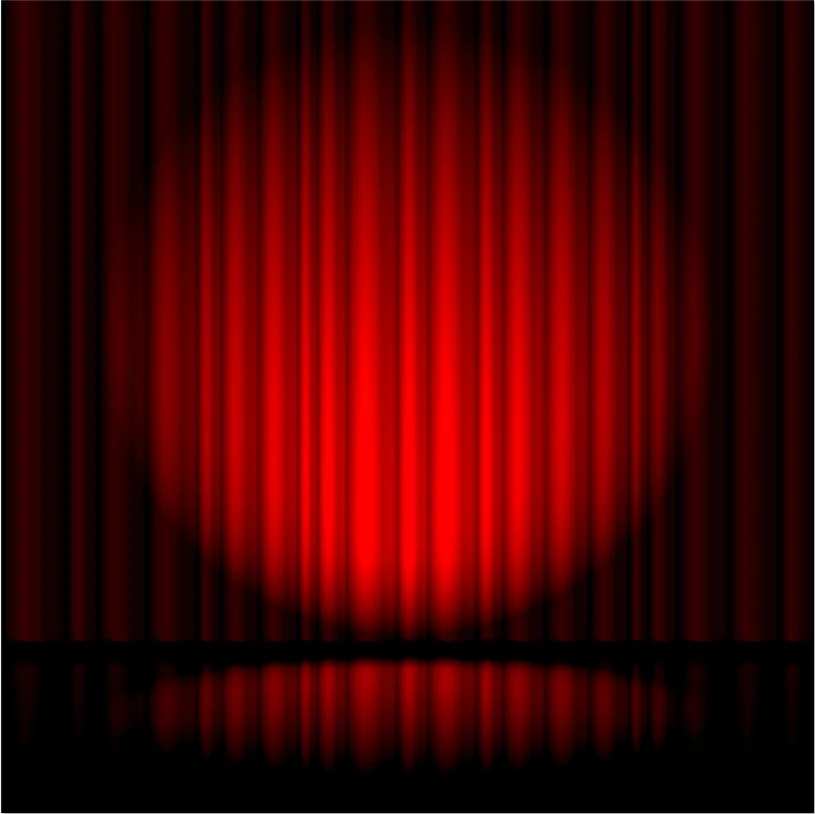 

8x8FT Beautiful Circus Red Curtains Stage Glow Party Custom Photo Studio Background Backdrop Vinyl 10x10 10x12