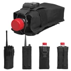 Чехол Tacitcal для портативной рации, Мягкий Карманный держатель для бутылки с водой, радио, оборудование для фонарика