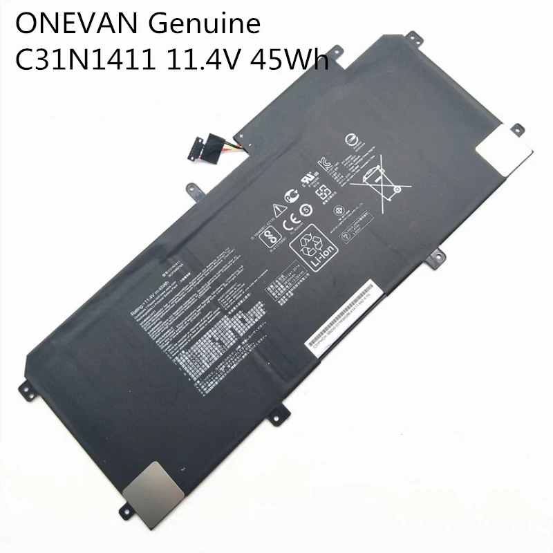 

Оригинальный аккумулятор ONEVAN C31N1411 для ноутбука ASUS Zenbook U305 U305F U305FA U305CA UX305 UX305CA UX305F UX305FA 11,4 в 45Wh