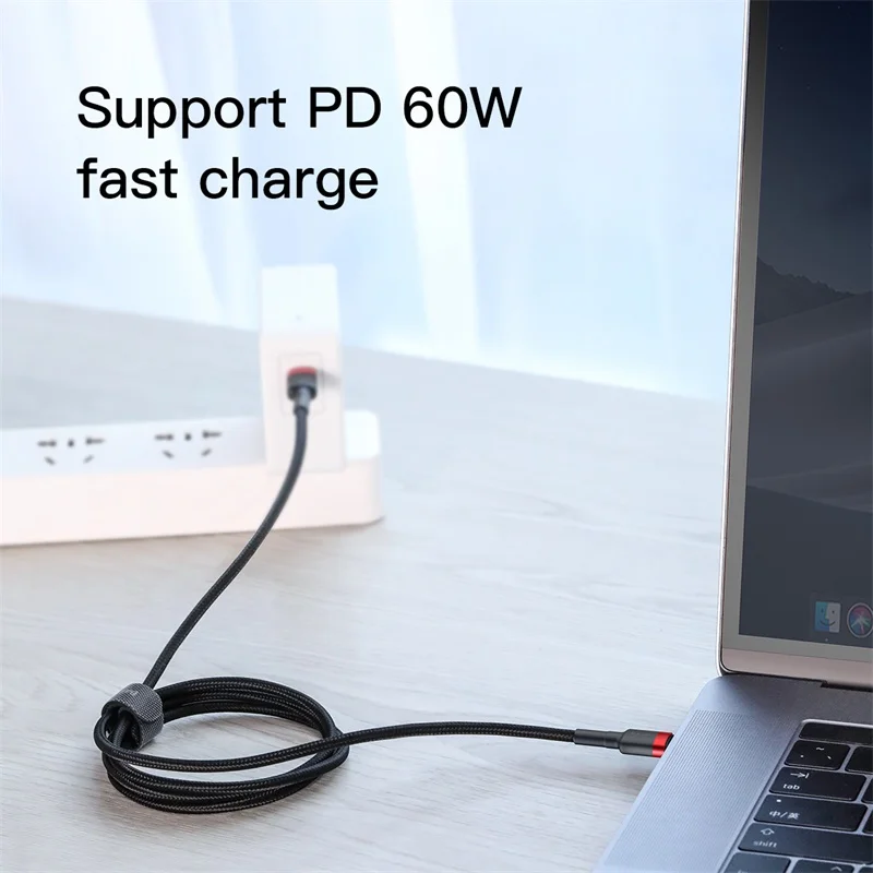 Baseus кабель usb type C к USB C кабель для samsung S10 Xiaomi Мобильный телефон USBC PD Быстрая зарядка шнур USB-C кабель type-C
