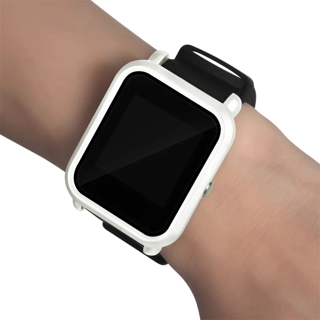 Мягкий чехол из ТПУ защита экрана для часов Xiaomi Huami Amazfit Bip Youth/Lite смарт-часы # y3 |
