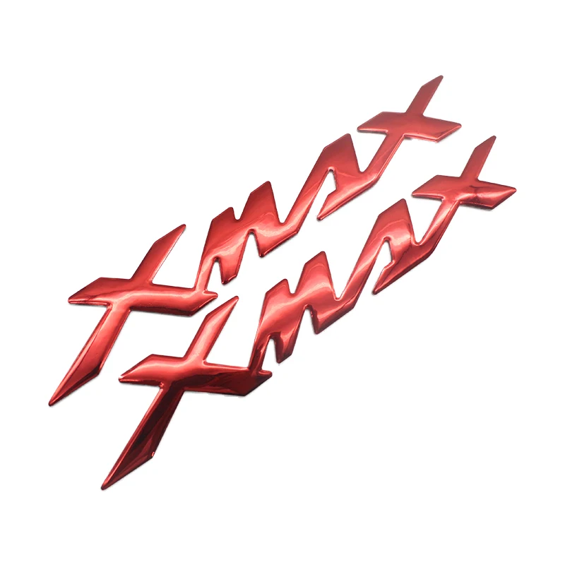 Red ACZ мотоцикл 6 цветов 3D эмблема значок наклейка Танк колеса логотип "XMAX" Наклейка Танк Pad Защитная Наклейка для Yamaha X-MAX XMAX - Цвет: Red