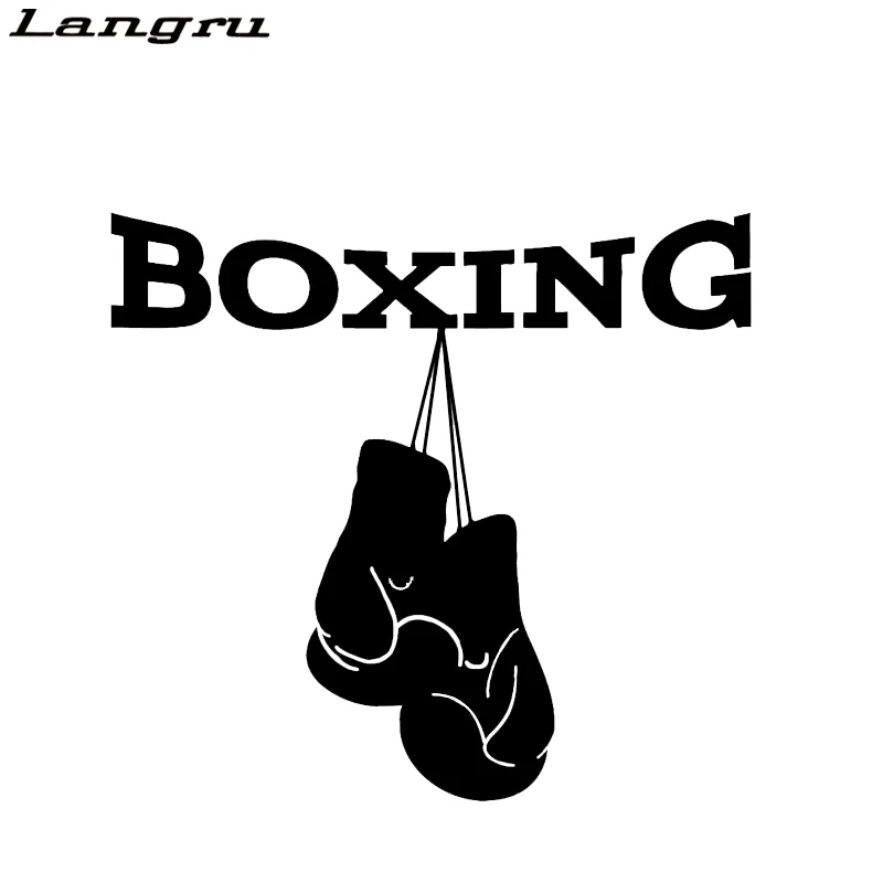 

Langru Unico Luvas De Boxe Academia Adesivo Decoracao Etiqueta Do Carro De Esportes Radicais Vinyl Car Accessories Jdm