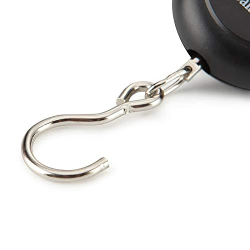 

Black Electronic 50Kg 10g Hanging Scale LCD Digital Scale BackLight Fishing Weights Pocket Scale Luggage Scales