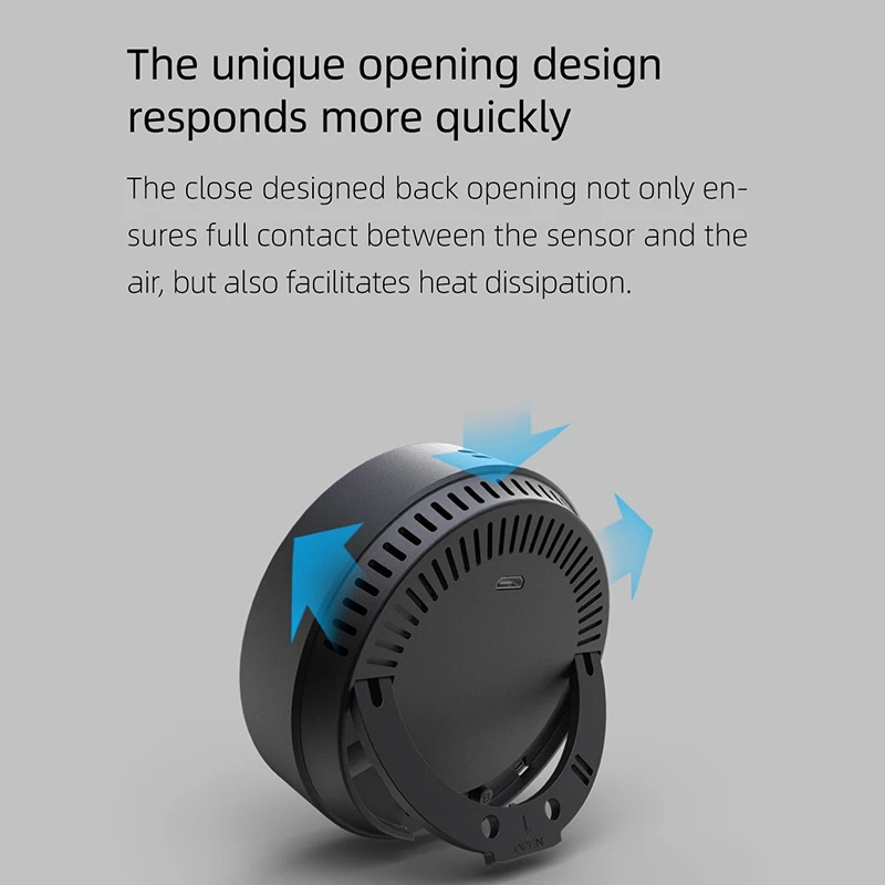 

Air Quality Monitor PTH-1 Pollution Detector Formaldehyde Sensor Environmental Protection, Humidity Display Tester