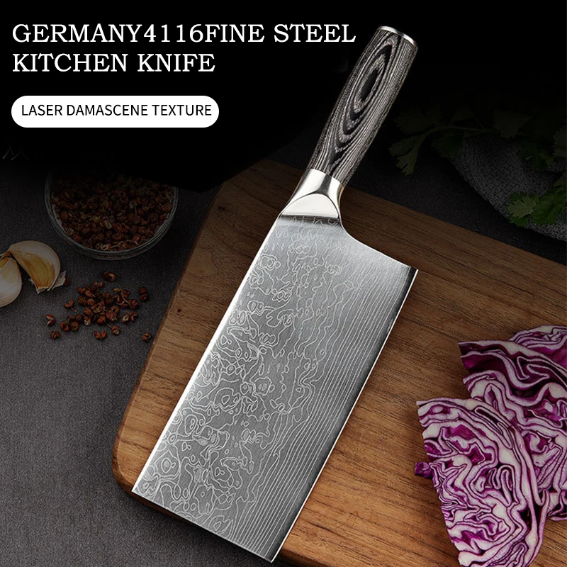 Китайский кухонный нож мясницкий ручной работы измельчитель шеф-повара из