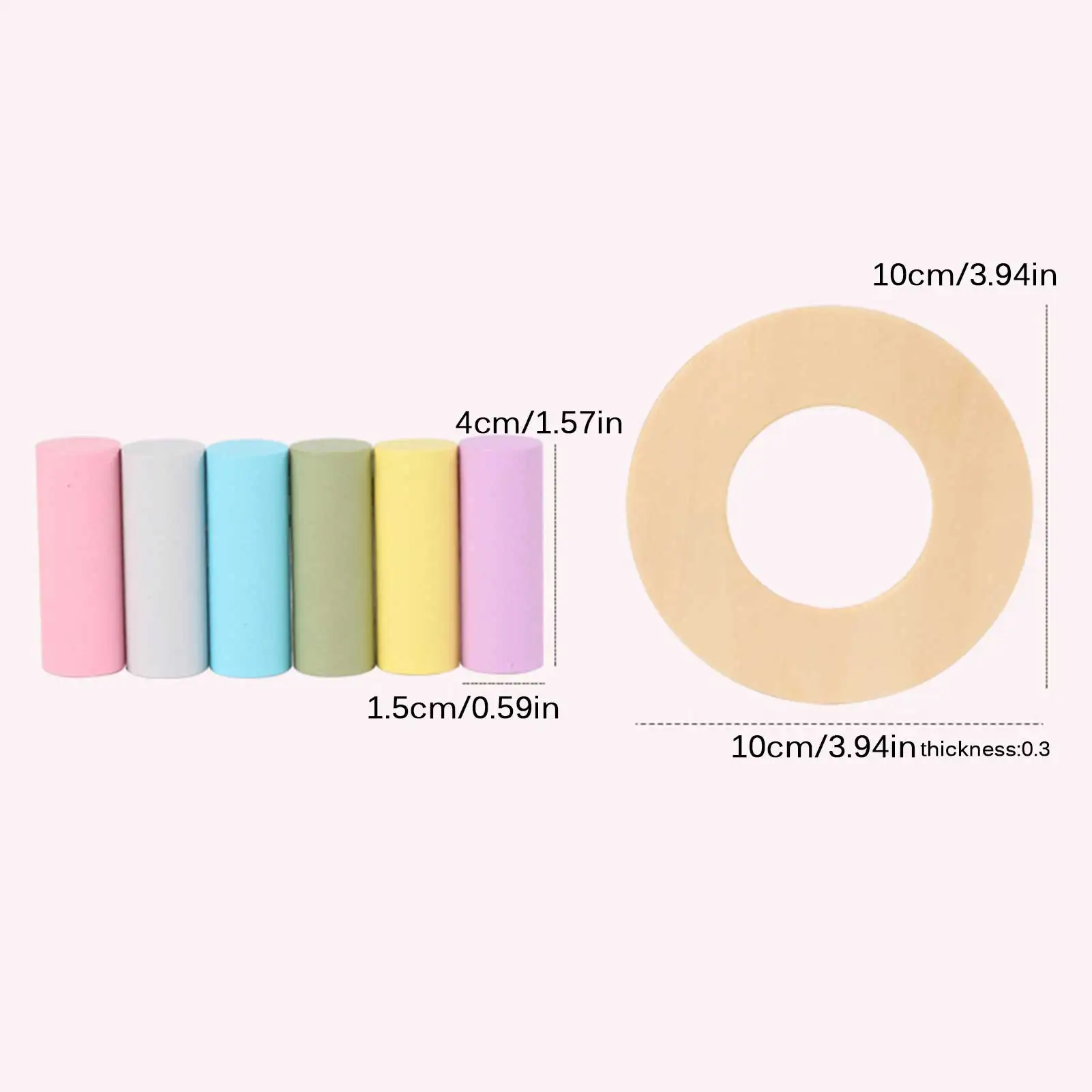 

Wooden Pizza Tower Stack Balance Educational Toy Fun Board Game Parent Child Interaction