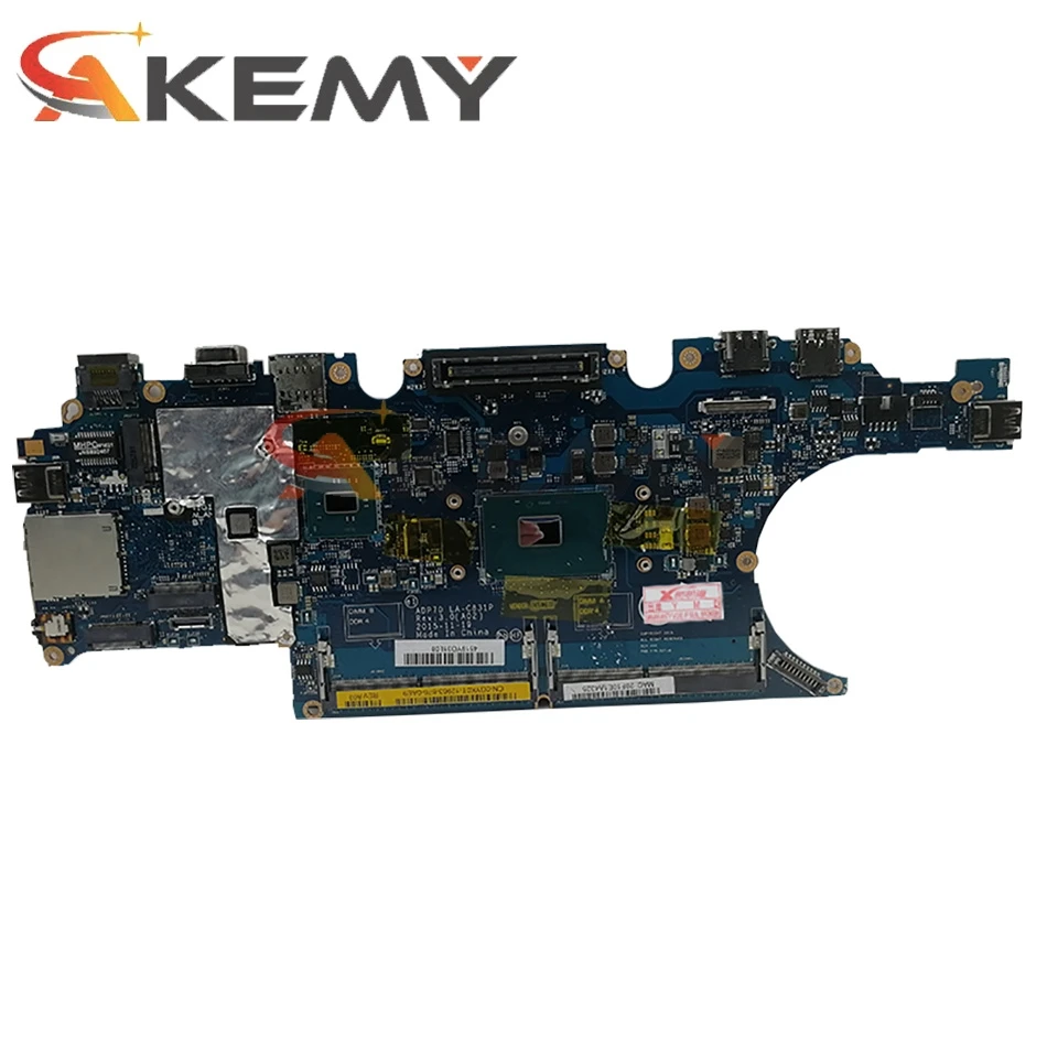 Для Dell Latitude E5470 Материнская плата ноутбука W/ i7-6820HQ Процессор 476JC 0476JC CN-0476JC LA-C831P 100%