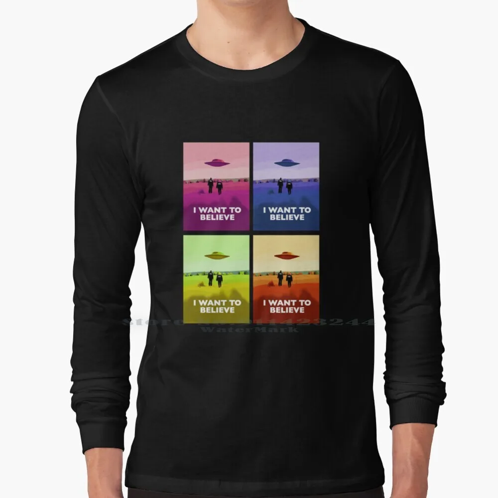 X файлы я хочу верить X4 цвета 100% хлопок футболка xфайлы Txt лиса мюлдер дана лепли