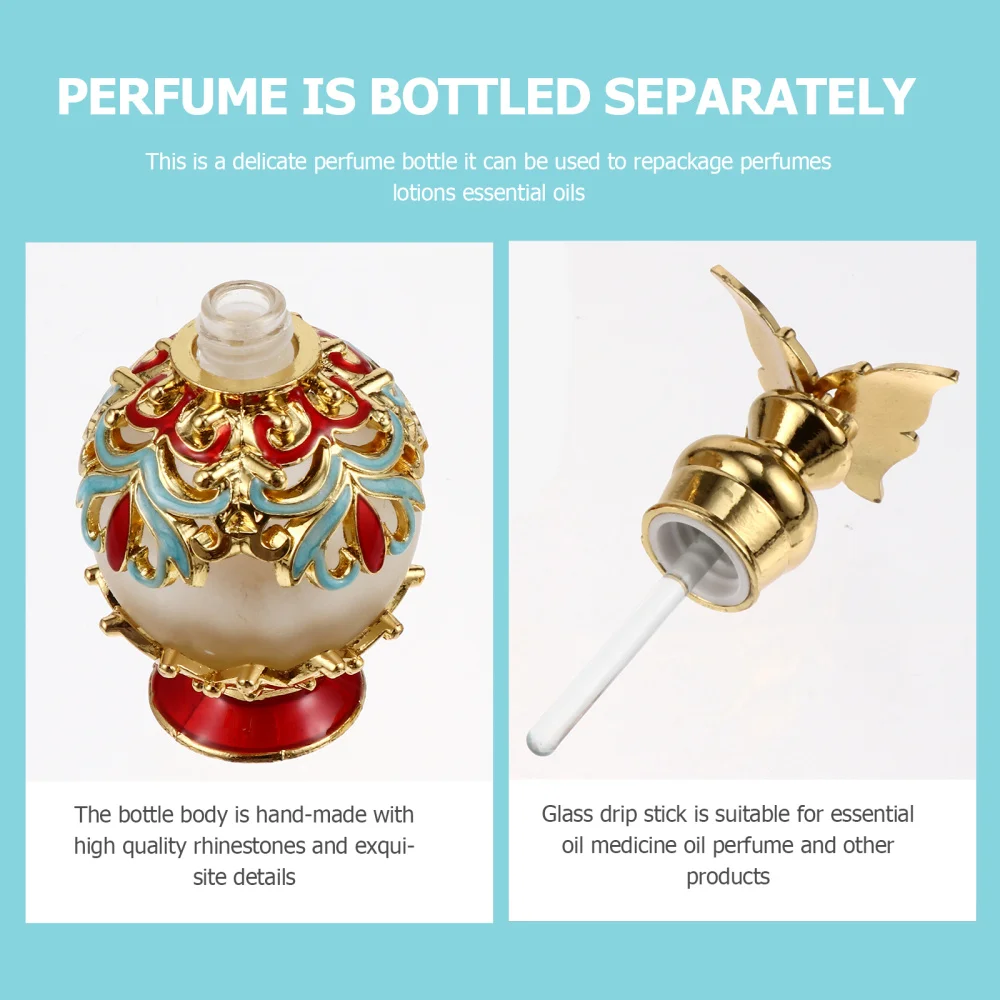 

1 Pc Refillable Sub Bottle Vintage Sample Bottle Portable Empty Bottle