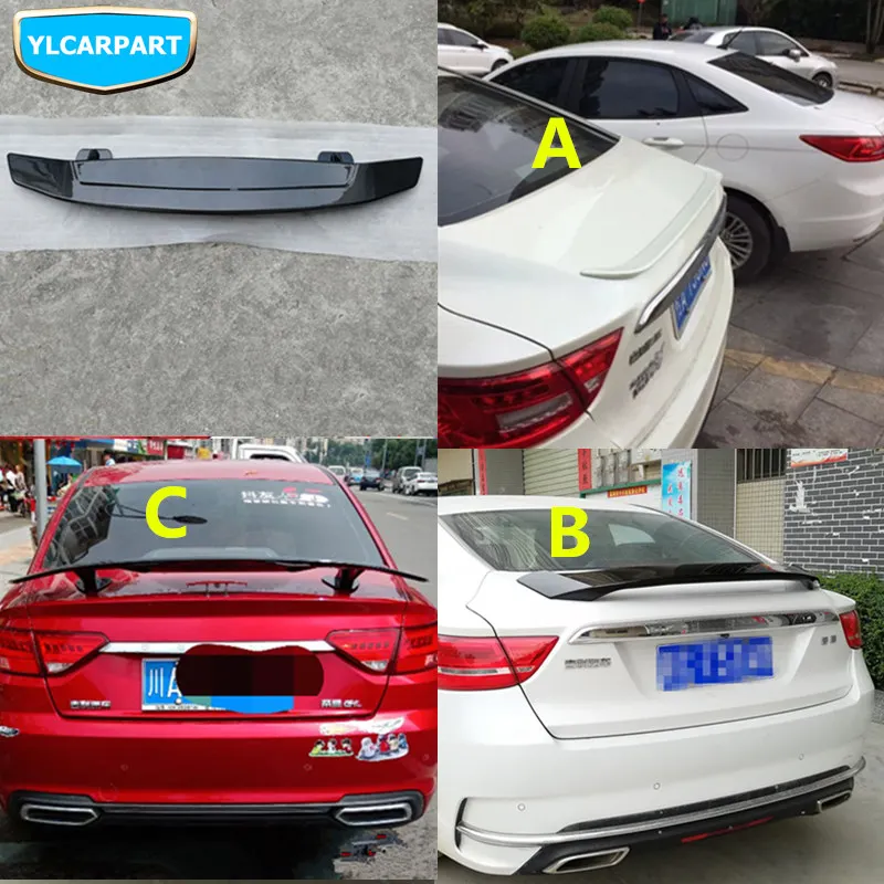 Для Geely Emgrand GT, GC9 Borui, Автомобильный задний спойлер