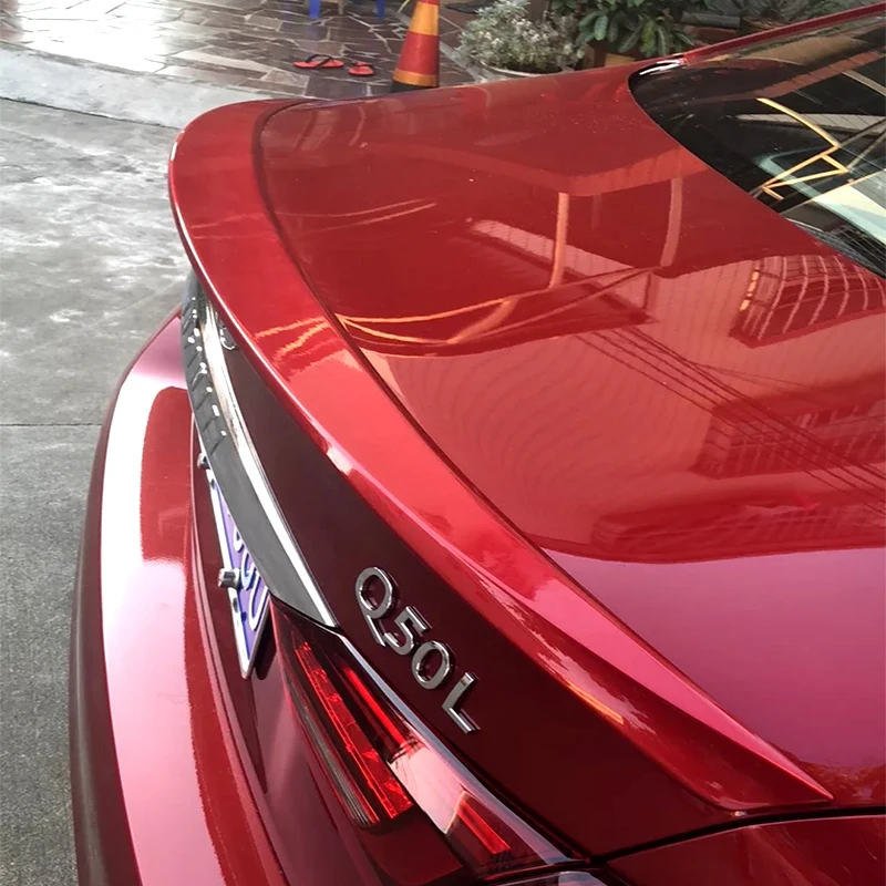 Новый дизайн для Infiniti Q50 Q50L Q50S спойлер 2014 2015 2016 2017 2018 2019 Высокое качество ABS