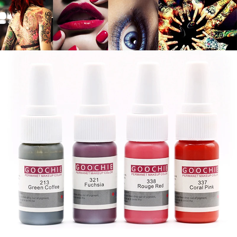 Оригинальный Перманентный макияж Goochie профессиональный микроблейдинг паста для