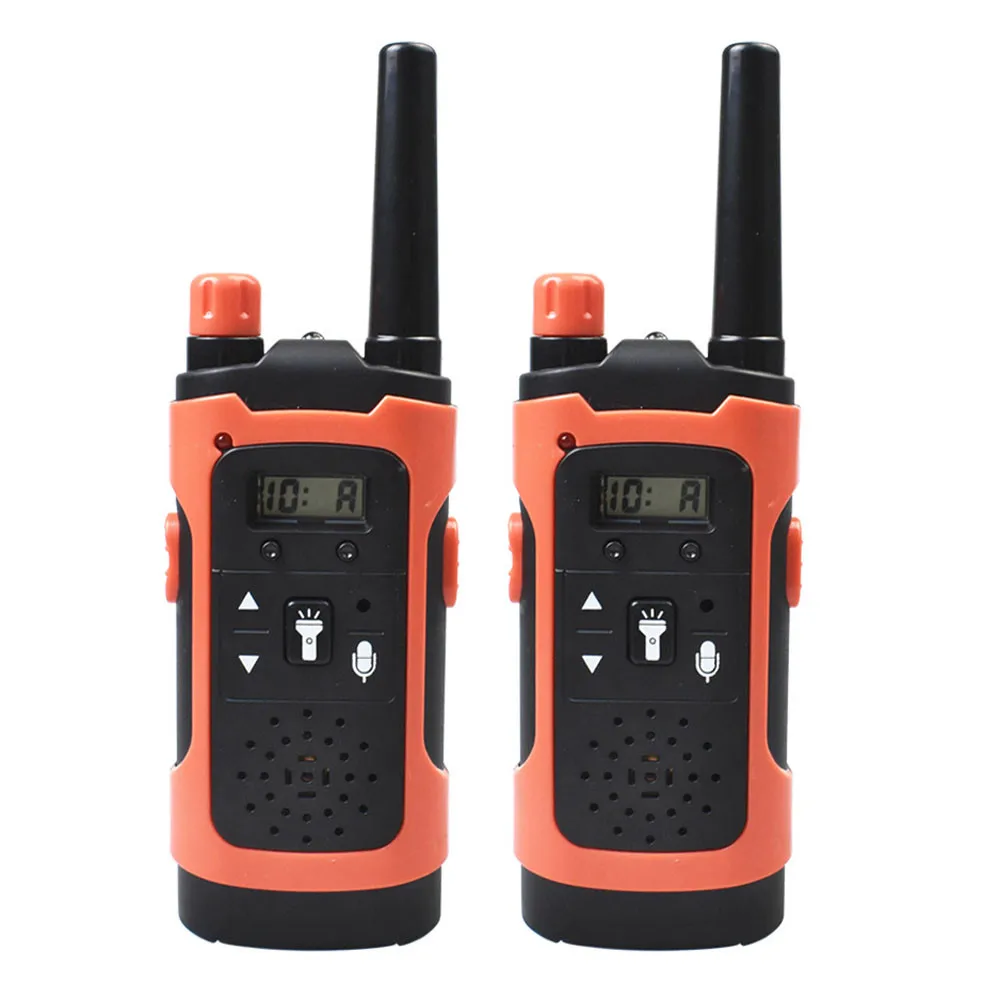 

2PCS Kids Walkie Talkies Toy Child Electronic Radio Voice Interphone Toy walkie-talkie parent-child interaction Wireless Walkie