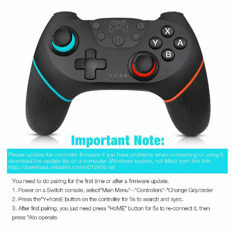 MOOL беспроводной игровой контроллер для джойстика Bluetooth геймпад NS Switch