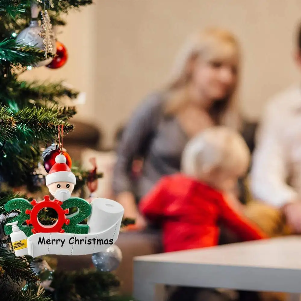 Персонализированное семейное украшение персонализированное имя Рождественский