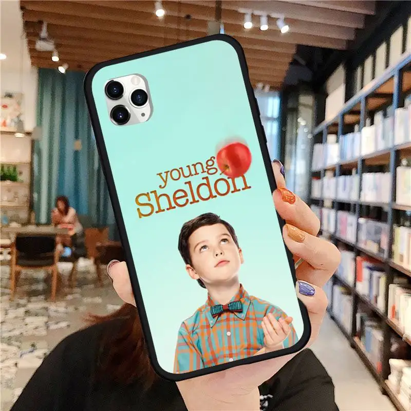 

Young Sheldon Phone Case for iPhone 11 12 pro MINI XS MAX 8 7 6 6S Plus X 5S SE 2020 XR