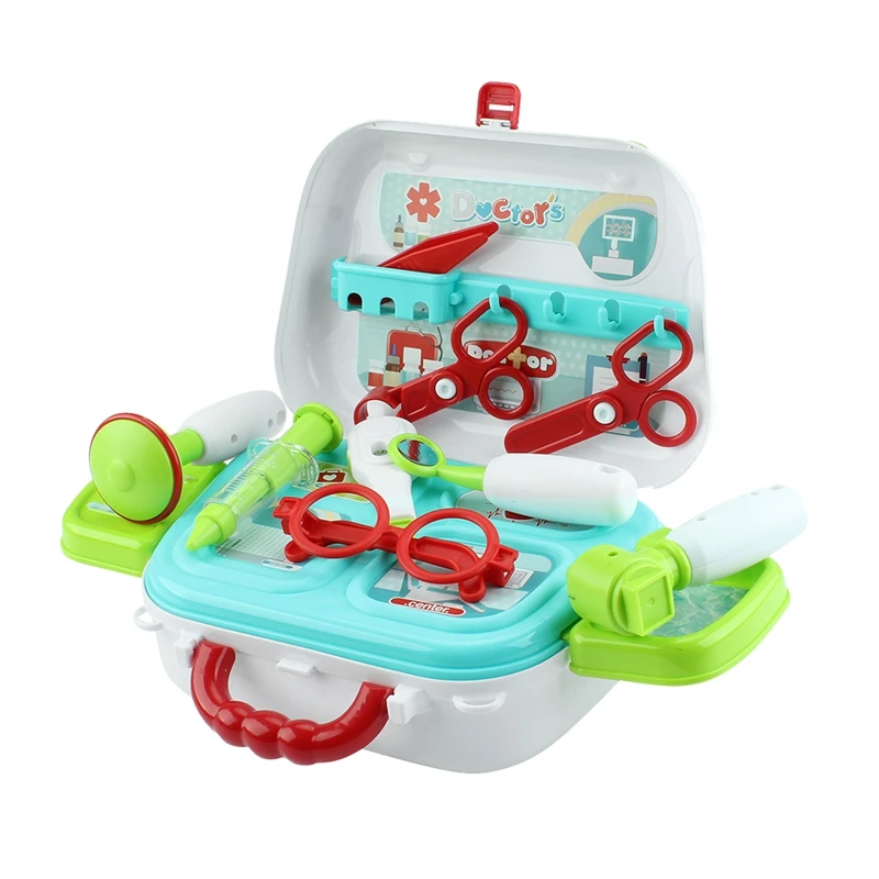 

Детский комплект игрушки Playset ролевые игры роль игровые комплекты игрушка с ящик для хранения для маленьких мальчиков и девочек, футболка, п...