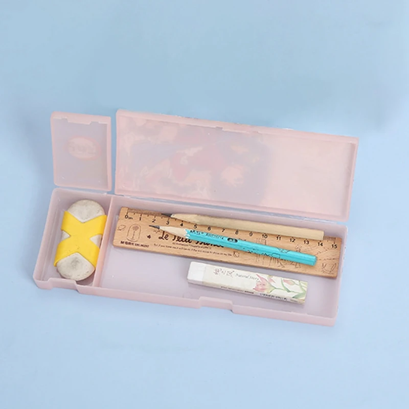 

Demon Slayer Translucent Frosted Stationery Case Student Large-capacity Storage Pencil Case Pencil Case