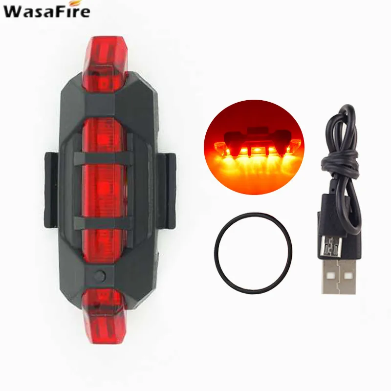 2020 мини Перезаряжаемые USB светодиодный велосипед хвост светильник MTB