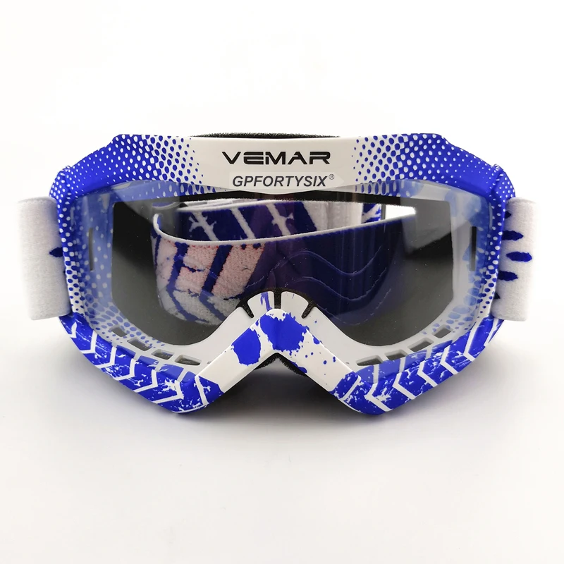 Детские/Детские мотоциклетные очки VEMAR профессиональные MX MTB для внедорожного