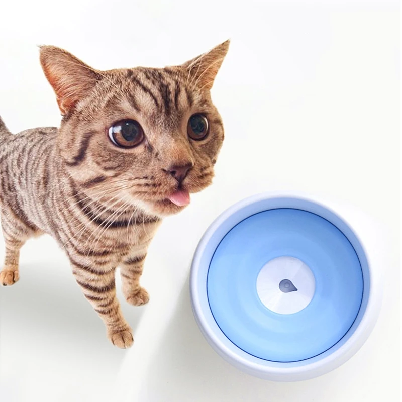 

1200ML Anti-Overflow Pet Fountain Splash-Free Water Bowl Pet Cat Dog Water Bowl Floating Bowl Slow Water Feeder Drink Dispenser