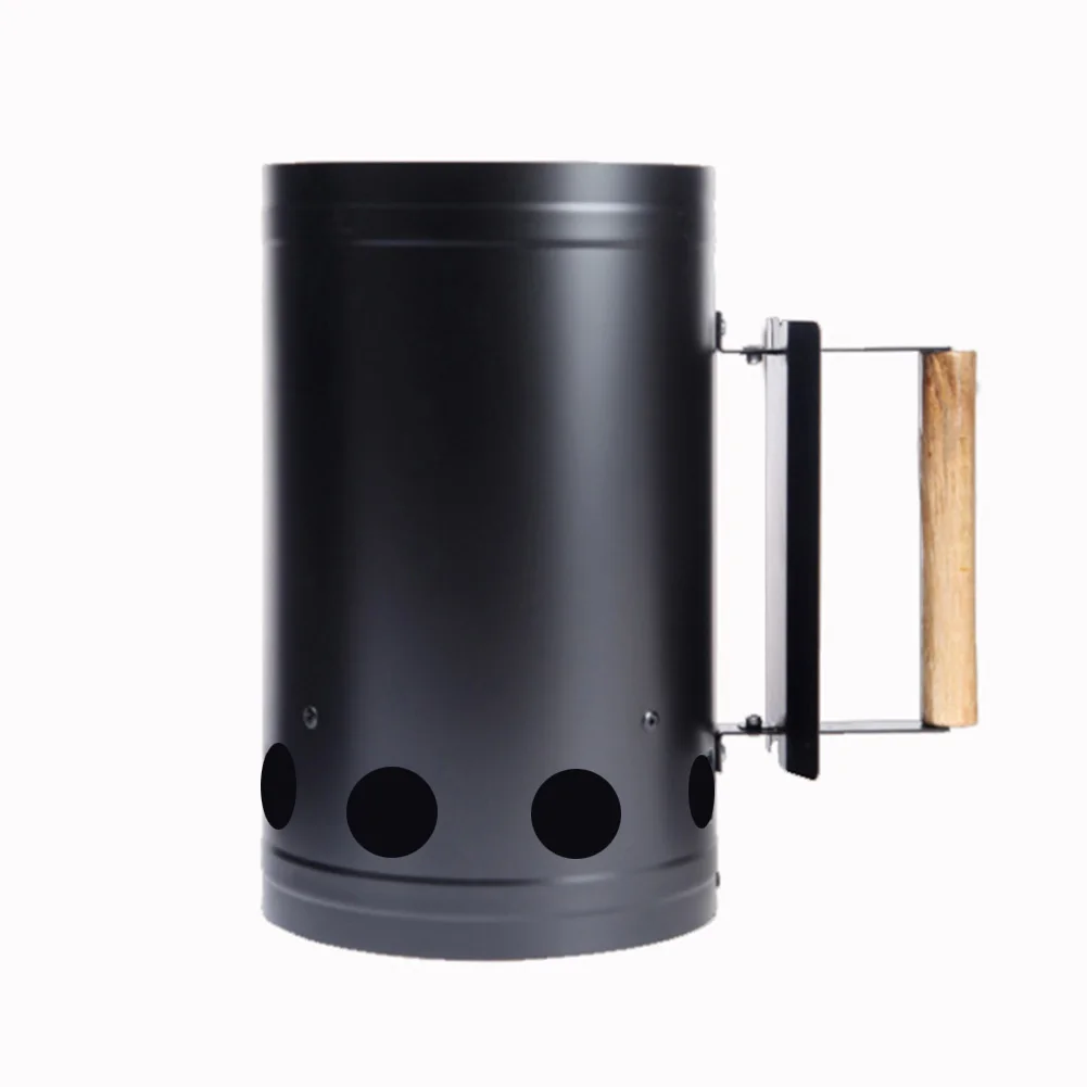 Аксессуары для барбекю без жидкого дымохода стальная Зажигалка Rapidfire с древесным