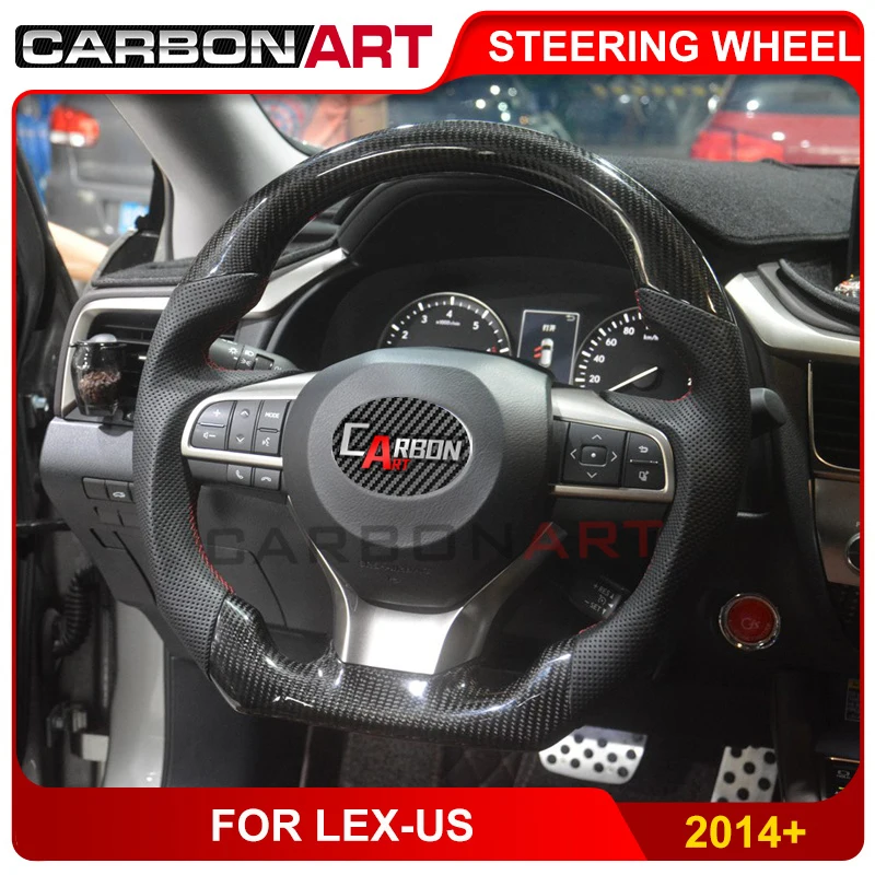 Сменный руль из углеродного волокна и кожи для LEXUS ES IS GS NX RX CT 200 250 300 | Автомобили