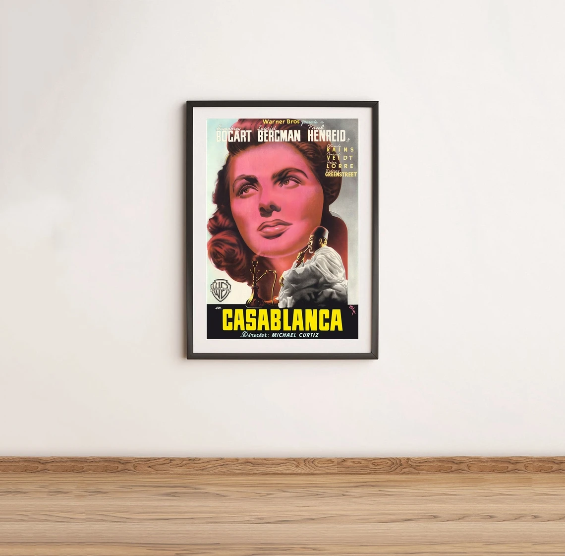 Кинопостер дабланка золотистый в возрасте 40 лет Настенная картина украшение для