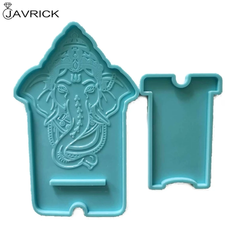 

Handmade Mobile Phone Stand Silicone Resin Mold Phone Holder Epoxy Resin Moulds Craft Cell Phone Bracket Silicone Mold