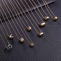 minimalist hollow round geometric pendant choker necklace girls wish card clavicle chain collar daily neck jewelry accessories