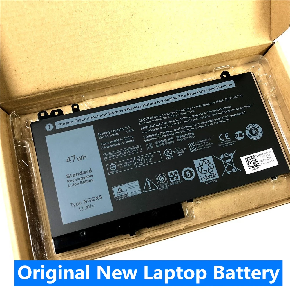 Новый аккумулятор CSMHY 11 4 в 47 Вт/ч NGGX5 для Dell E5250 E5470 E5270 E5570 JY8D6 954DF 0RDRH9 0JY8D6 | Компьютеры